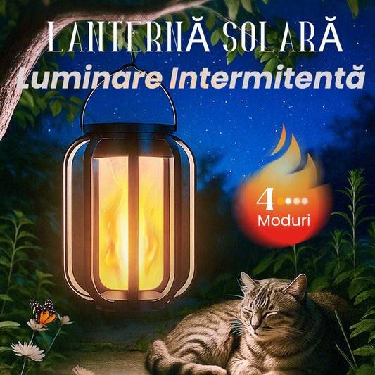 🌞Ofertă de vară 🔥Lanterna solară pentru exterior cu 4 moduri