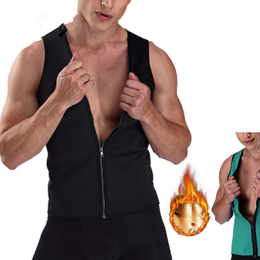 🔥Reducere de vară - 50%💥 Tricou sport modelator cu fermoar pentru bărbați